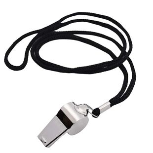 Stainless Steel Whistles Referee Sport Rugby Metal Whistle W