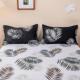 king fitted bedsheet 4pc set sets sheet cover bed bedding