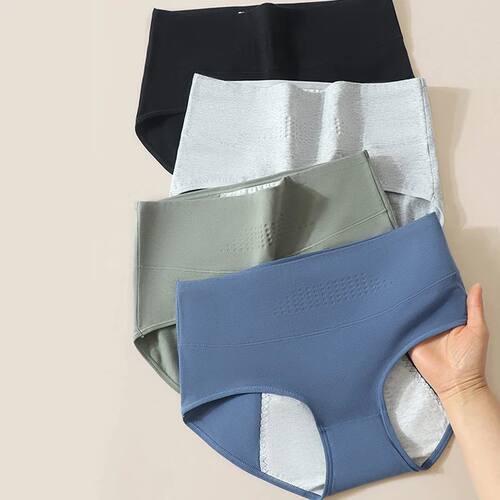 High Waist Leak Proof Menstrual  Women's Panties Widen Perio