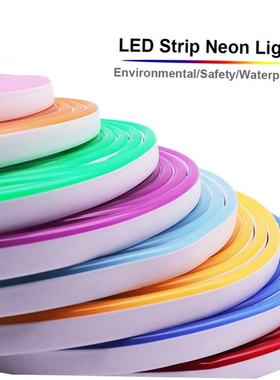 DC12V Neon LED Strip 120LEDs/M Flexible Rope Tube Neon Ligh1