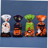 New Bags Halloween Bag 50Pcs Gift Candy Pumpkin