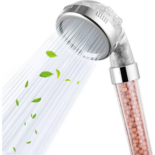 1PC ABS Filtered Shower Head Anti Limestone High-Pressure Wa