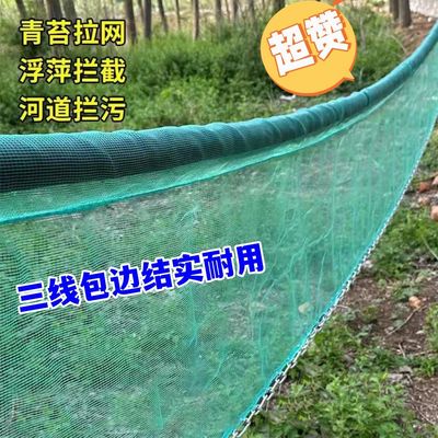 清理河道水面垃圾树叶漂