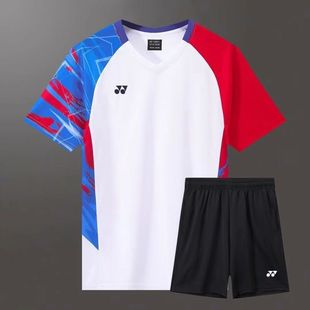 尤尼克斯2024新品 速干定制网球衣运动服 羽毛球服国羽大赛服男女款