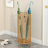 雨伞架 轻奢铁艺伞架落地酒店大堂商用伞桶入户家用收纳雨伞架