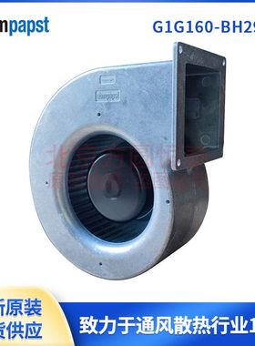 G1G160-BH29-52  德国ebmpapst 直流单进风风机  24V  105W