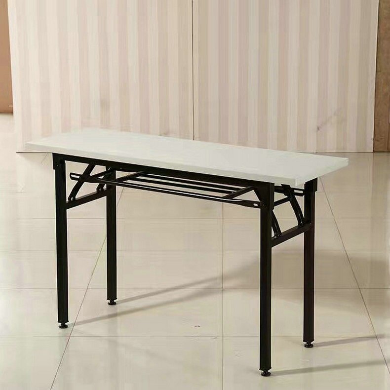 厂家直销折叠台 条形台会议桌 折叠条桌会议架 多功能折叠台