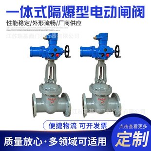 DN100 WCB 法兰 手电一体 矿用电动闸阀 智能开关型 MZ941H