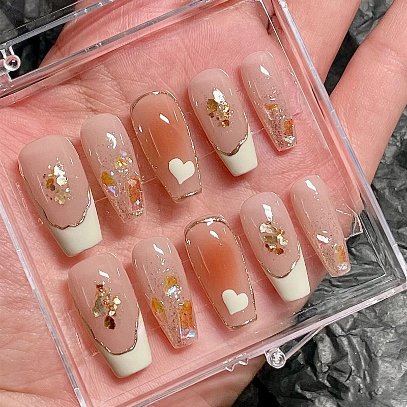 5年美甲师速发手工穿戴美甲