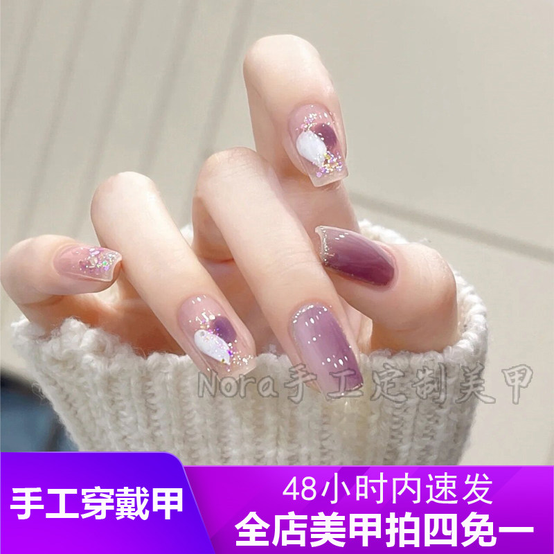 5年美甲师手工穿戴美甲