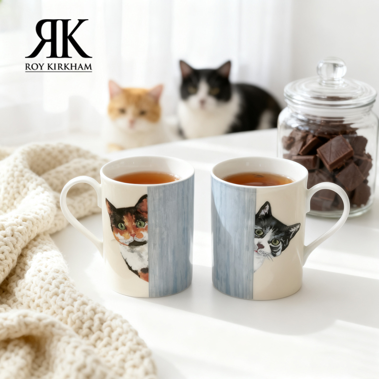 来自英国40年品牌骨瓷杯 有趣的动物系列