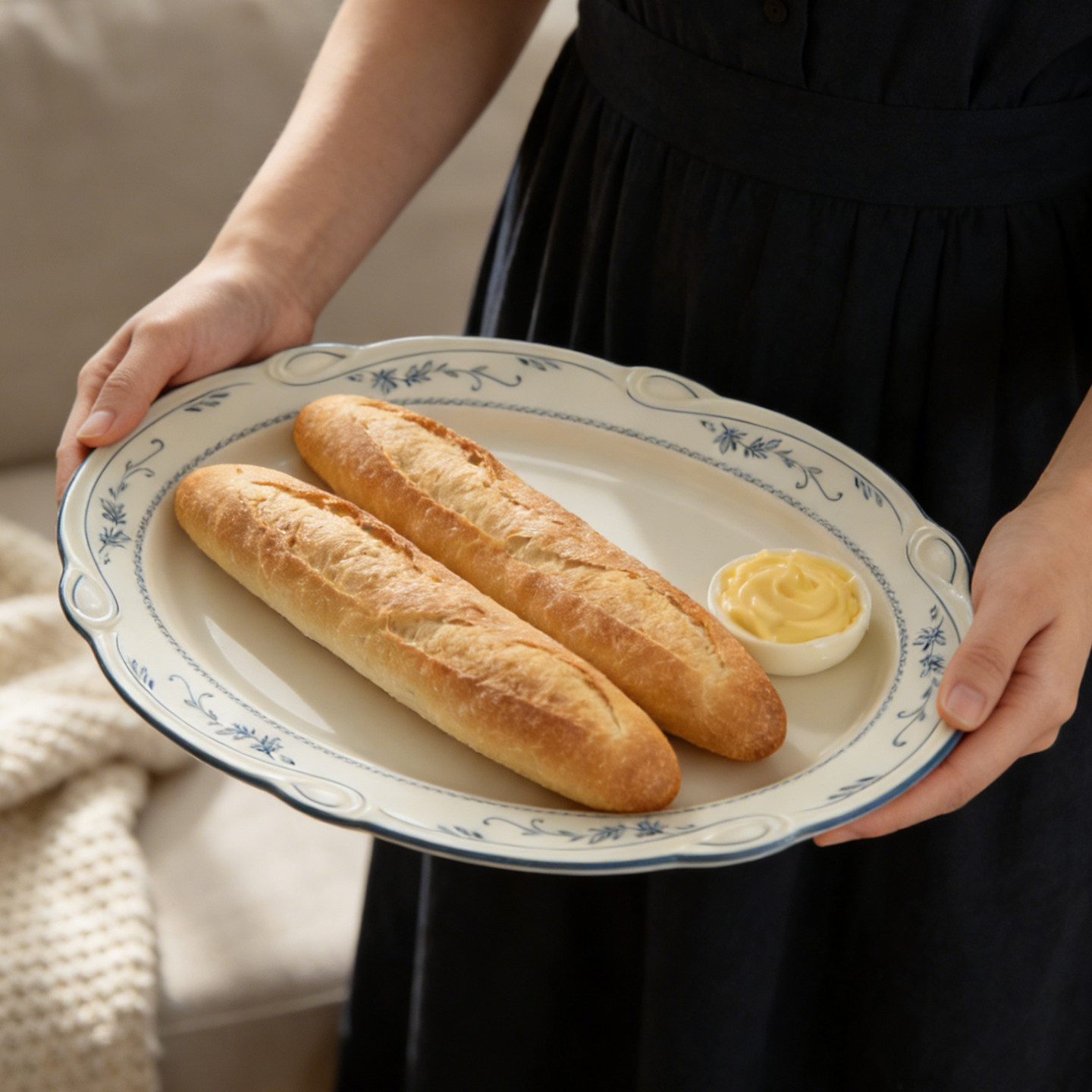 德国Seltmann Weiden藤蔓陶瓷鱼盘家用2025新款高颜值椭圆大盘子,餐饮具,碗,淘宝优惠券,粉丝福利购,淘宝优惠卷