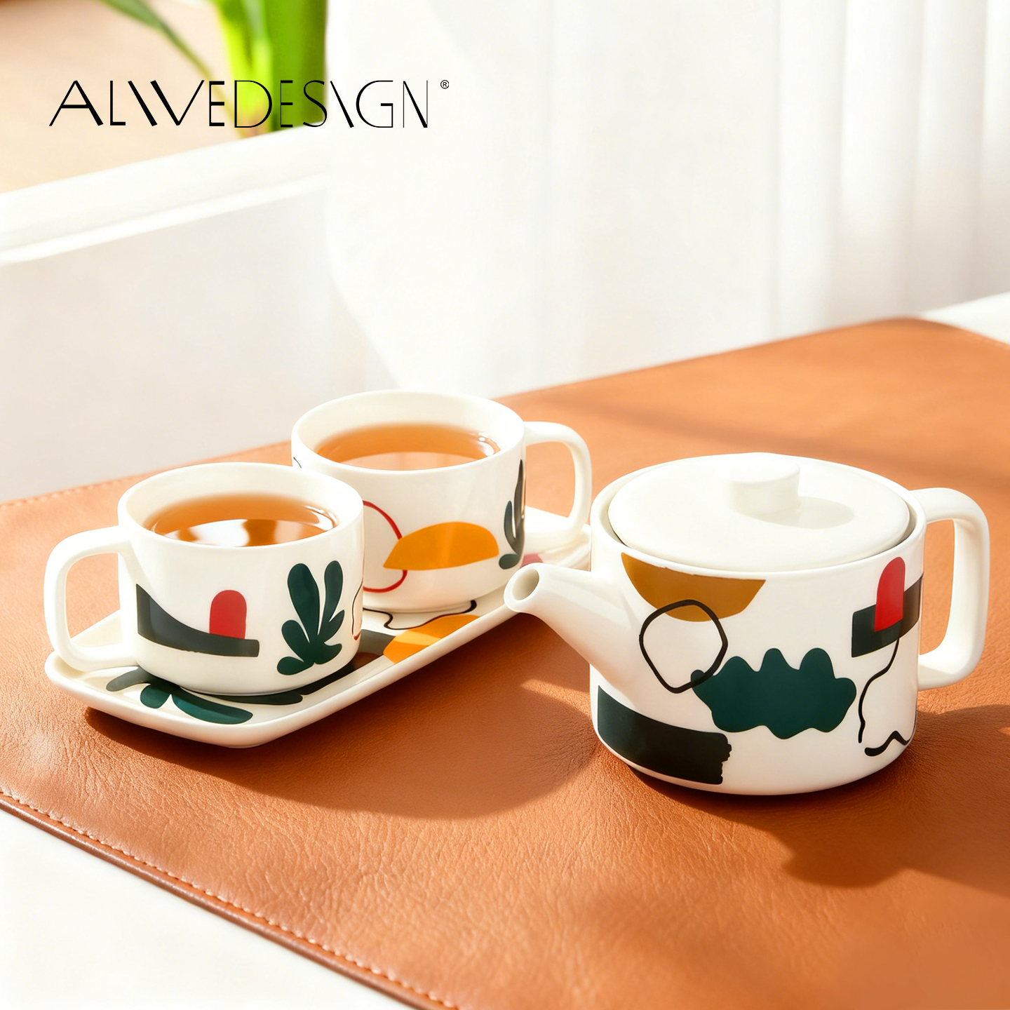 芬兰插画师设计，瓷质细腻经久耐用