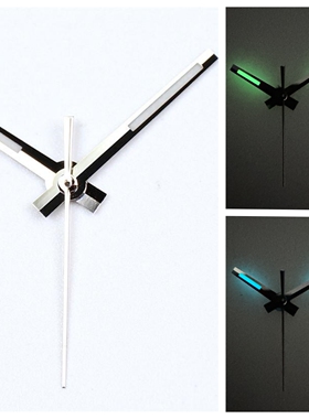 日志改装手表配件指针绿夜光表针金色银色适装NH35NH36NH34机芯