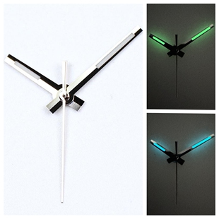 日志改装手表配件指针绿夜光表针金色银色适装NH35NH36NH34机芯