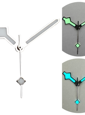 NH35NH34机芯改装指针配件机械手表针银色绿夜光冰蓝光适合NH36