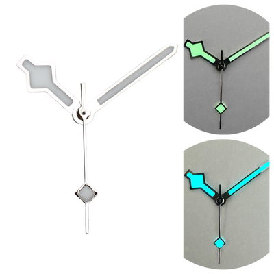 NH35NH34机芯改装指针配件机械手表针银色绿夜光冰蓝光适合NH36