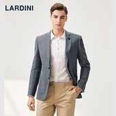 LARDINI意大利进口西装 外套春新品 商务休闲羊毛桑蚕丝单西服上衣