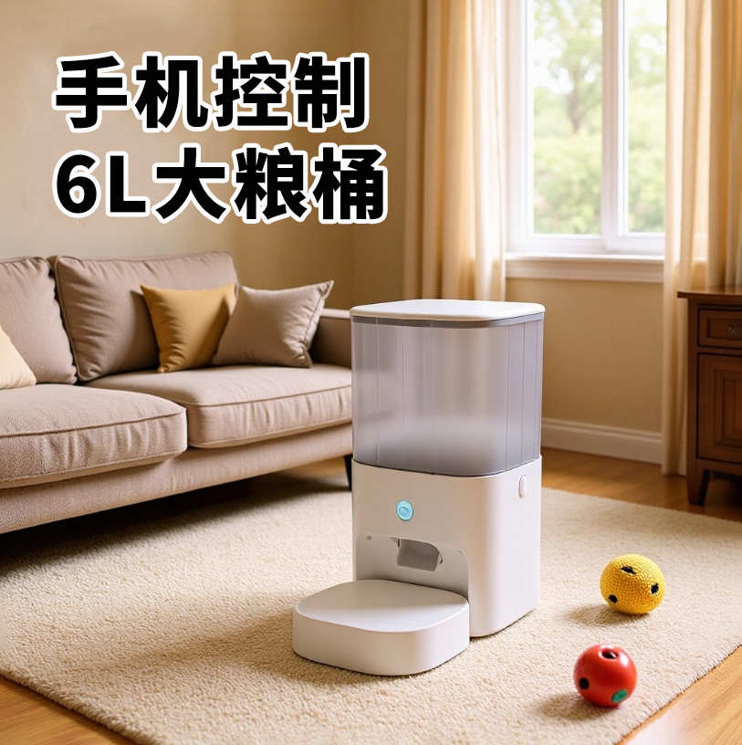 自动喂食器定时定量智能宠物碗猫粮狗粮大粮桶远程手机控制投喂机,宠物/宠物食品及用品,宠物智能喂食器,淘宝优惠券,粉丝福利购,淘宝优惠卷