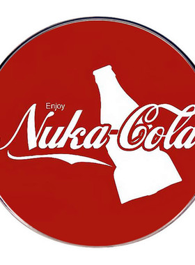 核子可乐胸针卡通游戏辐射FALLOUT别针胸章金属合金徽章配饰