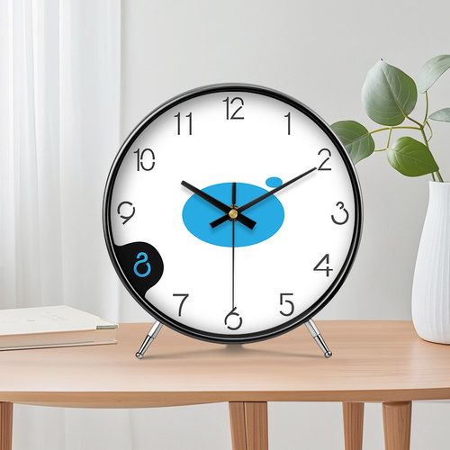 钟表高级感台钟客厅时钟学生创意简约摆放式现代风简约儿童房座钟
