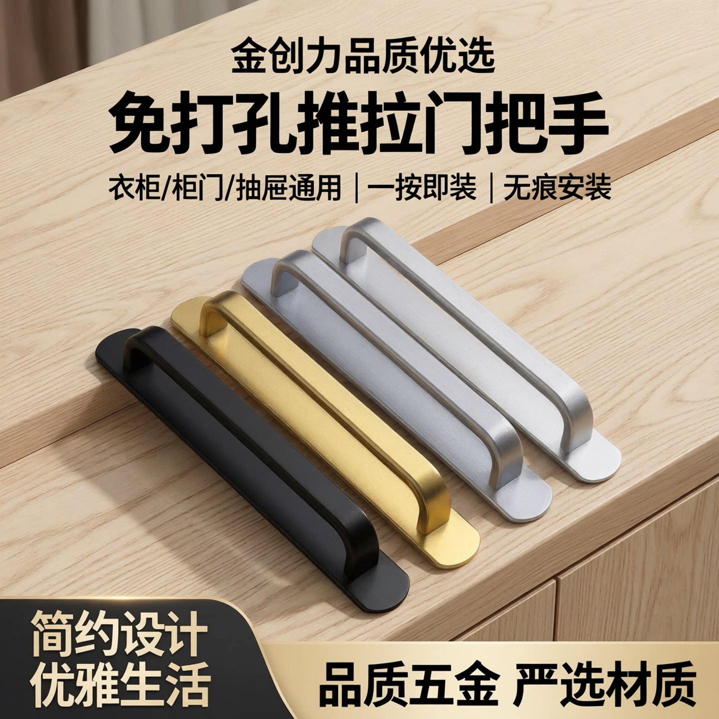 金创力品质优选推拉门把手