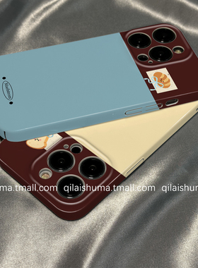 柒莱菲林壳适用于vivox300/x200pro手机壳新款x100x90防摔x80小众ins蓝色牛角包s50s30女s20s19硅胶s18硬17