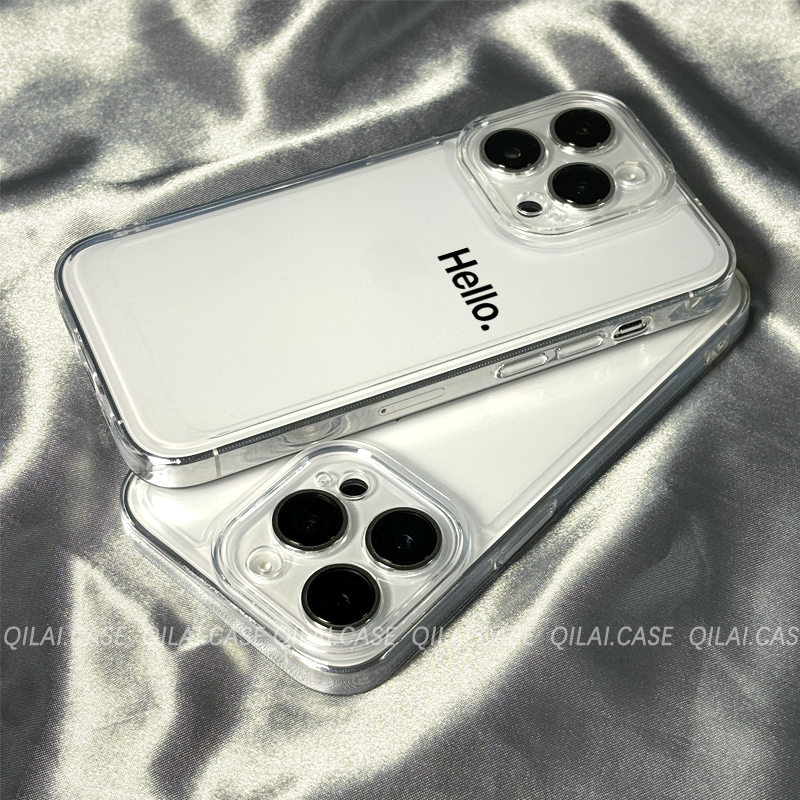 hello透明壳适用iQOO系列手机壳