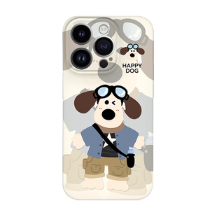 菲林壳适用于小米17/15/14pro手机壳13新款12/11卡通可爱掌门狗红米note13pro+男女10硅胶k80k70硬60防摔50套