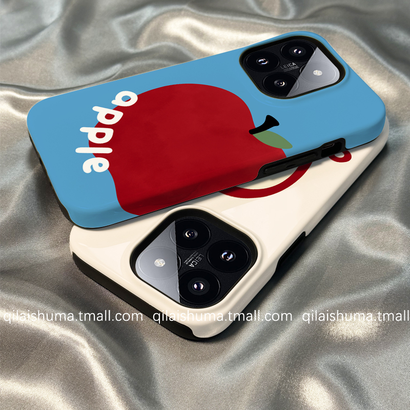 适用于小米系列手机壳蓝苹果菲林