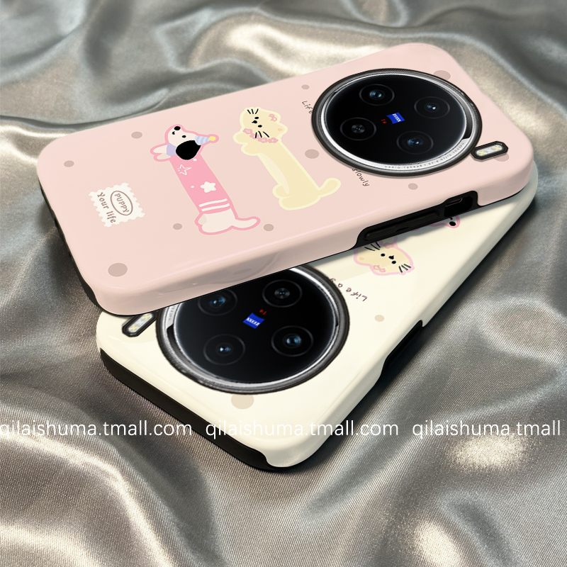 适用于vivo系列手机壳猫咪菲林