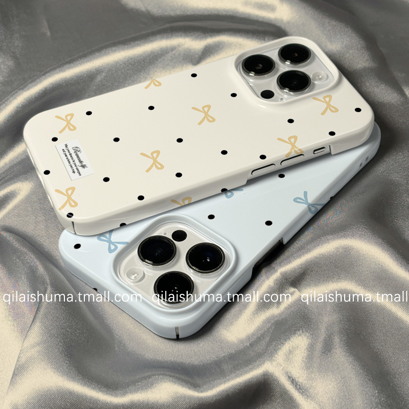 适用于苹果系列手机壳蝴蝶结菲林