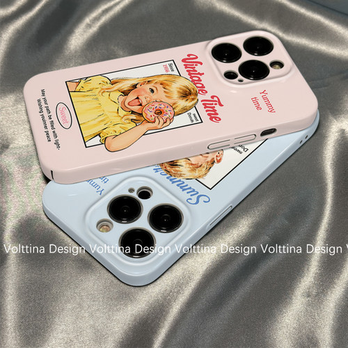 适用于vivo系列手机壳小女孩菲林