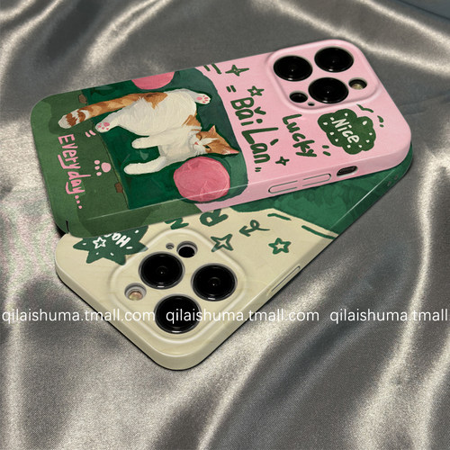 适用于小米系列手机壳沙发猫菲林