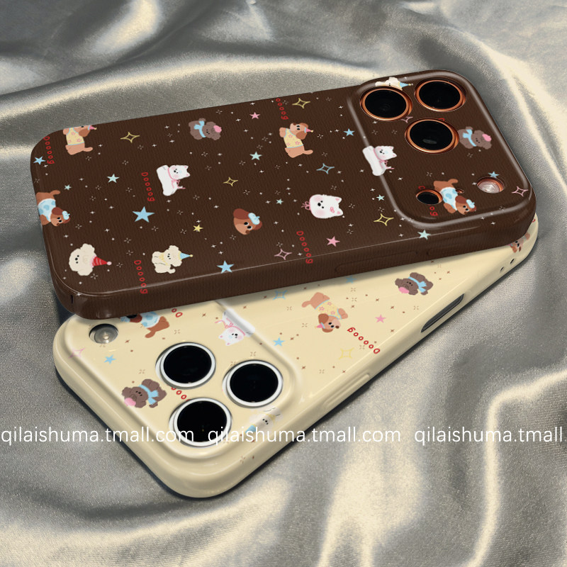 适用于vivo系列手机壳腊肠狗菲林