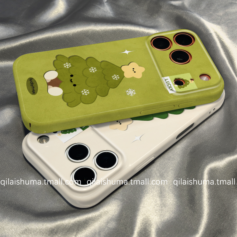 适用于oppo系列手机壳圣诞树菲林