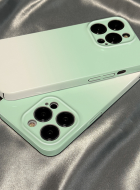 柒莱菲林壳适用于iqooneo10/9/8pro手机壳neo7/6se新款5/3硬高级简约绿色渐变iqoo12/11男女10防摔9硅胶8软套