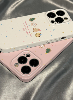 菲林壳适用于opporeno15/14/12/11pro+手机壳13新款9/8可爱曲奇饼干7女硅胶5硬4防摔findx8x7x6软保护套3情侣