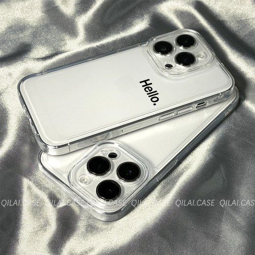 适用于华为系列手机壳hello透明