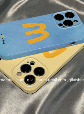 柒莱菲林壳适用于iqooneo10/9/8pro手机壳7/6se新款5/3硬壳简约ins蓝色油画M记iqoo13/12软套11女10防摔9硅胶