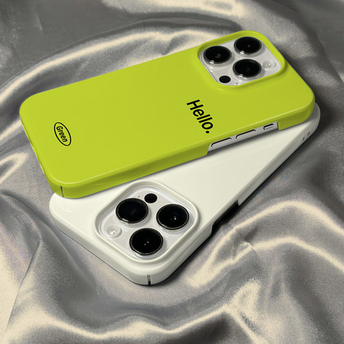 适用于苹果系列手机壳hello菲林