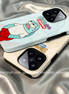 柒莱二合一菲林壳适用于小米17/15pro手机壳14新款13红米k80男70女60比奇堡居民小丑鱼note14防摔12硅胶软套