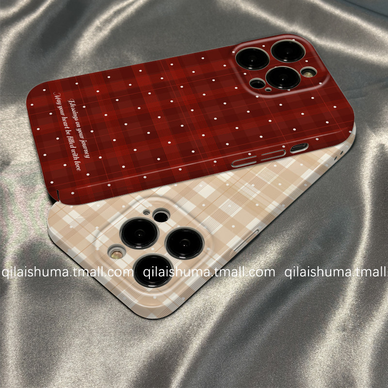 柒莱菲林壳适用于opporeno15/14/13pro手机壳12/11/10新款9男女findx9防摔x8韩风红色格纹波点a6a5硬a3真我软,3C数码配件,手机保护套/壳,淘宝优惠券,粉丝福利购,淘宝优惠卷