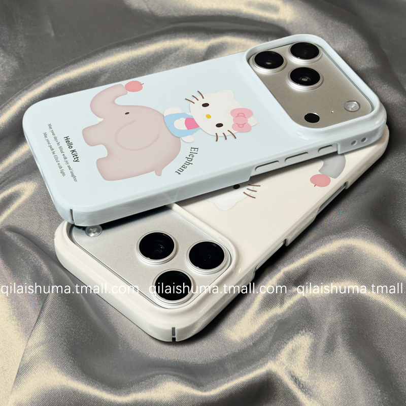 适用于苹果系列手机壳kt猫菲林