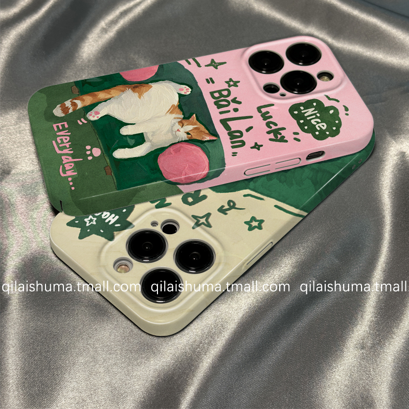 适用于华为系列手机壳猫咪菲林