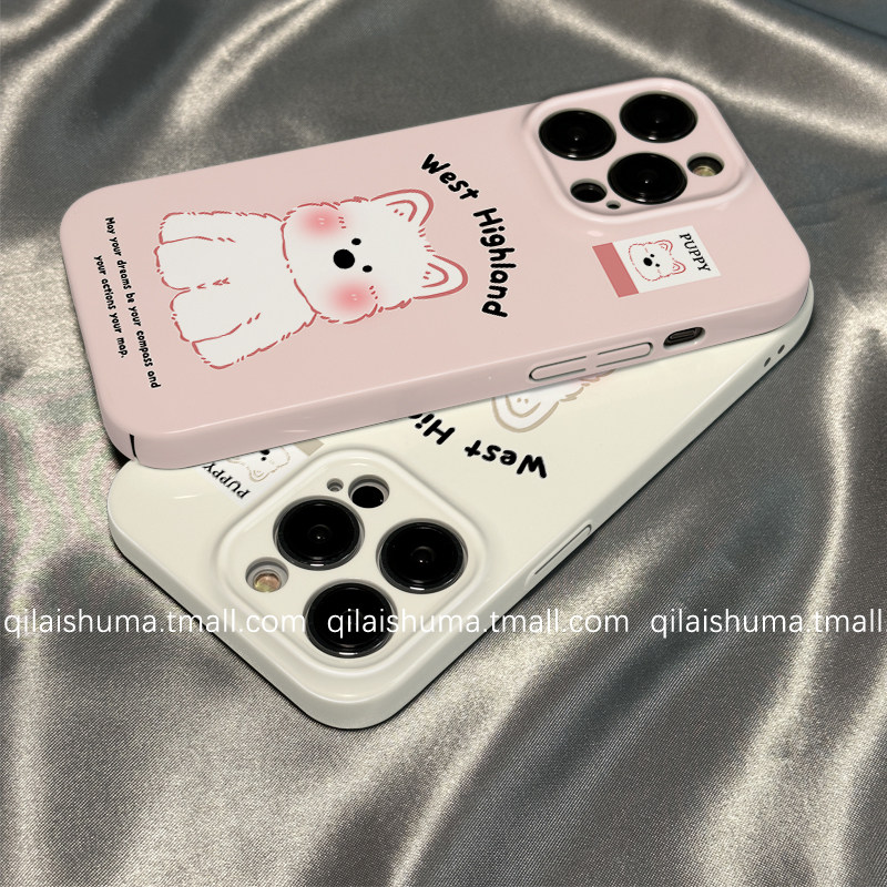 适用于vivo系列手机壳西高地菲林