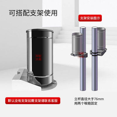 华控翻斗式雨量计双翻斗雨量传感器变送器0.2mm不锈钢材质485直销