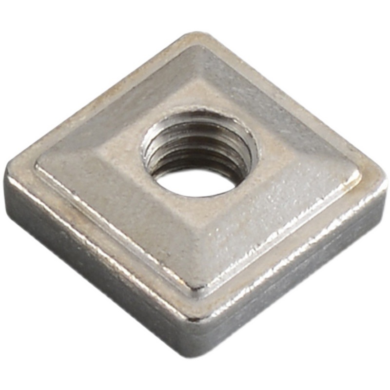 机械手配件单孔方螺母NGD-02M5铝条固定滑块JE40D020治具方型螺丝