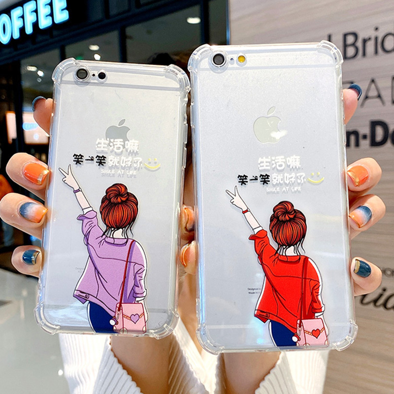 苹果手机壳全包防摔新款透明硅胶