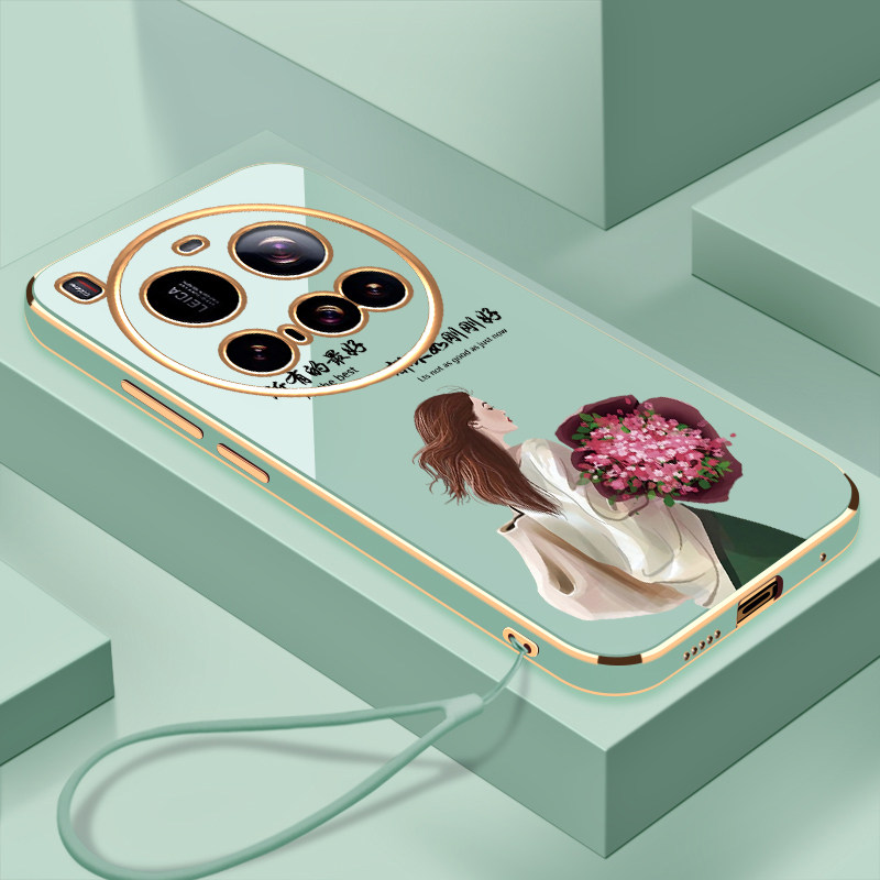 适用于电镀生活是自己的小米15ultra手机壳电镀软壳全包镜头防摔时尚潮流男女款新品保护套外壳硅胶个性